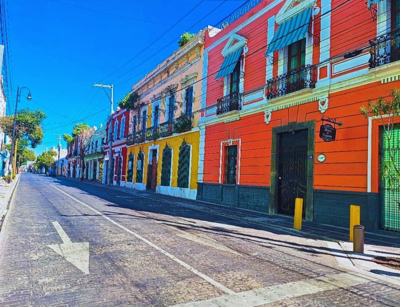 Hotel Del Capitan De Puebla Extérieur photo